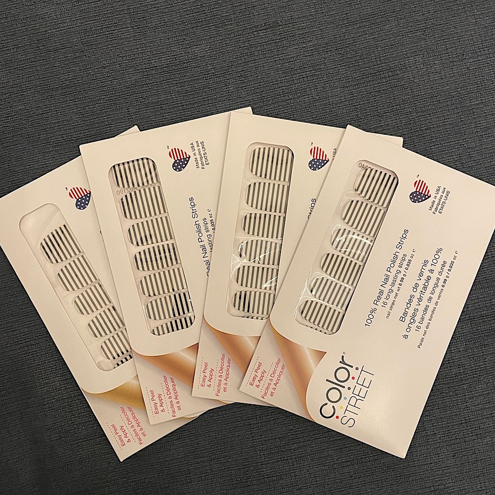 *Retired* Between the Lines Color Street Clear Nail Art Striped